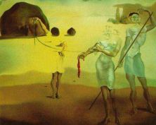 Haga click para ver la imagen ampliada 1938_03-enchanted beach with three fluid graces 1938.jpg